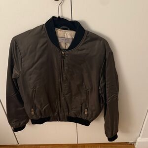 Zara Women’s Bomber Jacket - Dark Green